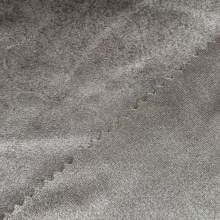 Faux Bronzing Suede