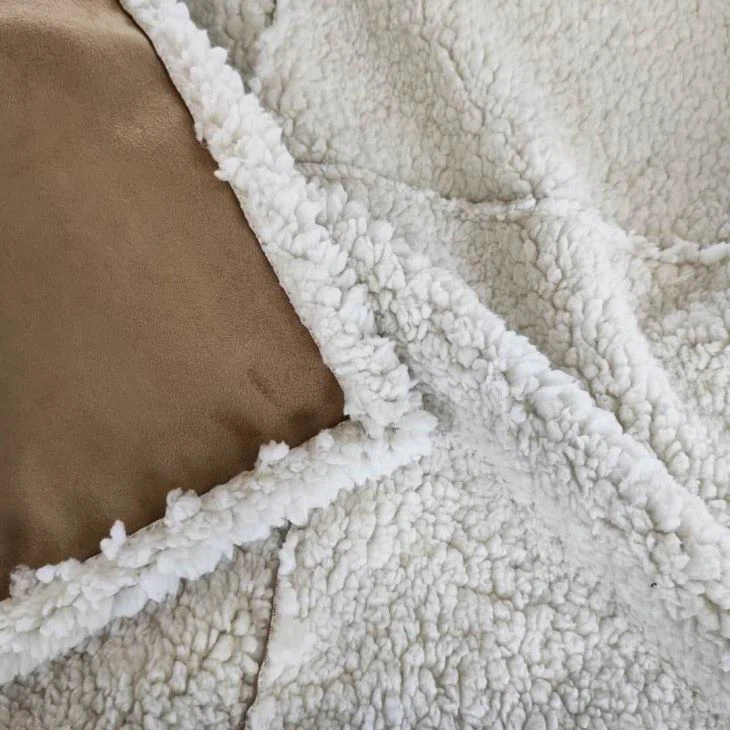 One Side Cozy Sherpa Fleece Blanket
